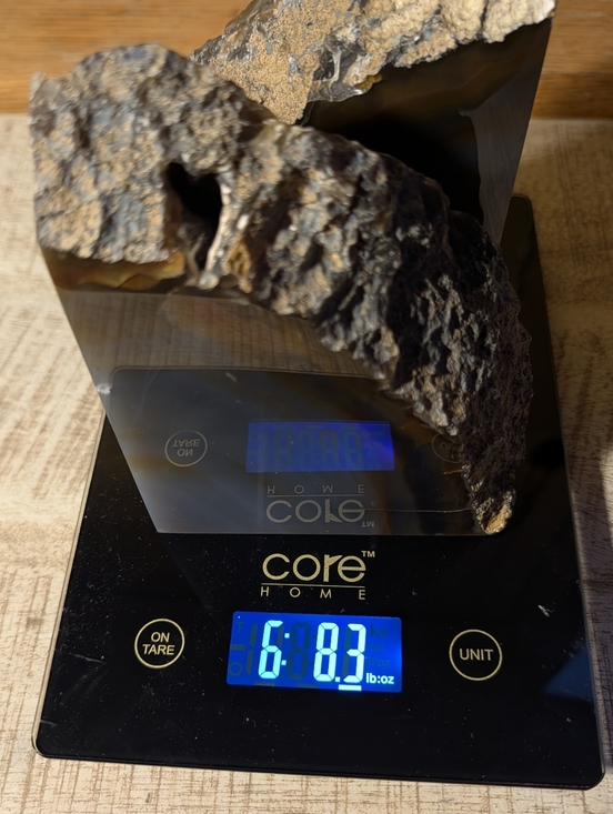 Pair Of Agate Geodes Bookends or Design Pieces Natural Color w/ Quartz Center - Picture 5 of 15